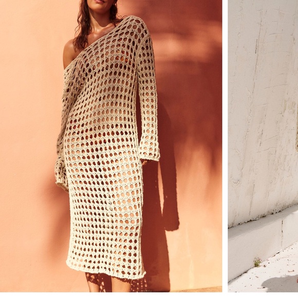 Free People Sahara Sweater Midi- M - Picture 6 of 6